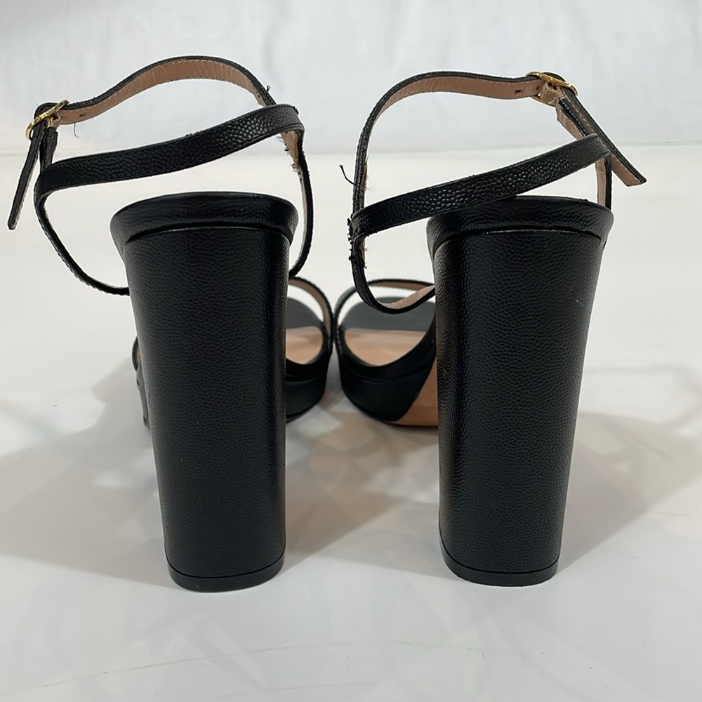 Stuart Weitzman Sunray Heels 2025 Size 8.5 Black EUC - Picture 5 of 10
